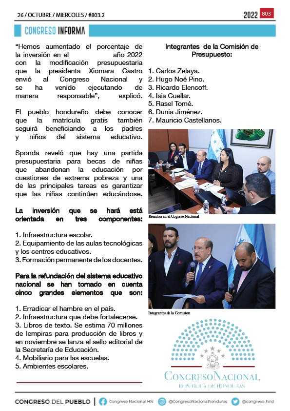 Presupuesto 2023: Secretaría de Educación